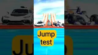 Mercedes AMG vs F1 Car jump test in Indian bikes driving 3D #shorts