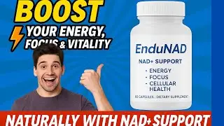 🔥 EnduNAD Review: Boost Your Energy, Focus & Vitality Naturally with NAD+ Support!