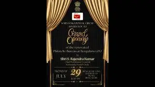 Inauguration of BG GPO renovated Philately Bureau on 29th July 2024