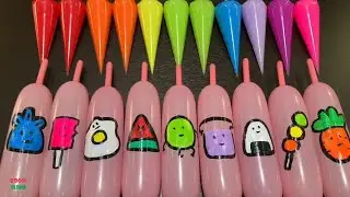 MAKING SLIME WITH PIPING BAG VS BALLOON ! SATISFYING VIDEOS
