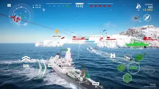 HMS Daring Gameplay - Warships Mobile 2