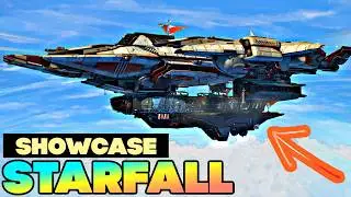 STARFALL &laquo;жил в&raquo; Cozy Airship Corvette Showcase &mdash; обновление Breach No Man&rsquo;s Sky #nomanssky
