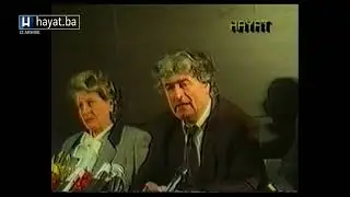 ZLOČINAC KARADŽIĆ JE OVAKO GOVORIO O REFERENDUMU: POMNO GA JE PRATILA BILJANA PLAVŠIĆ