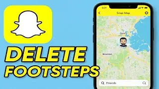 Как удалить шаги на карте Snap в Snapchat (2025)