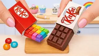 Making 1000+ Miniature Rainbow Cakes, KITKAT Cake & Chocolate Cake | Sweet Cakes