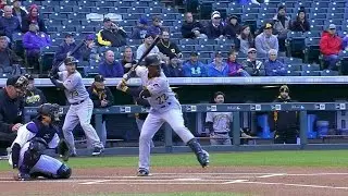 PIT@COL: Cutch, Freese go back-to-back in the 1st