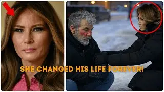 Melania Trump Sees a Homeless Man Freezing &ndash; Her Gesture Will Leave You Speechless!