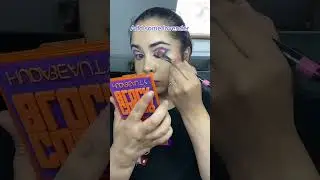 How to: color block statement makeup #makeuptutorial #makeupshorts #hudabeauty #morphe #colormakeup