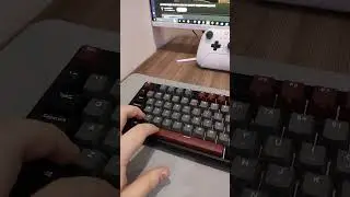 Royal kludge rk87 (lubed red switch)