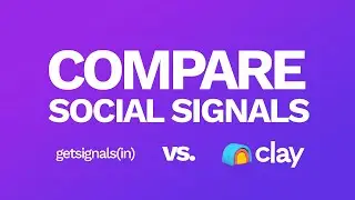 Social Signal Comparison: getsignals(in) vs. Clay