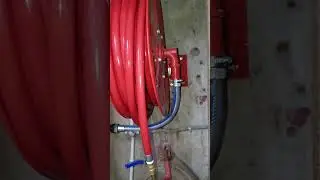 Hose reel drum