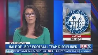 Half Of USD's Football Team Disciplined