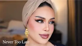 GRWM Trying New Makeup | Easy Eyeshadow for Hooded Eyes + Soft Glam Makeup Tutorial for Beginners 