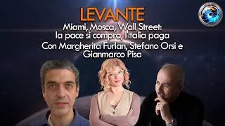 LEVANTE 12.02.2026 - Miami, Mosca, Wall Street: la pace si compra, l'Italia paga