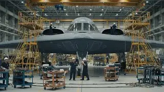How the B-2 Spirit Stealth Bomber Is Made: From Raw Materials to Final Aircraft (Full Process)
