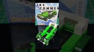 Retro car stop motion build. #lego #toys #block #automobile #hobby #viralvideo #legovehicle