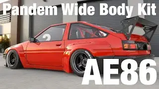 Pandem Widebody Kit AE86 Trueno