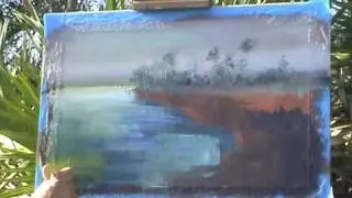 Pumpkin Hill Creek Plein Air Painting - Gary Garrett