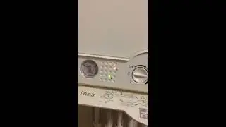 Газовый котёл - горит красная лампочка.