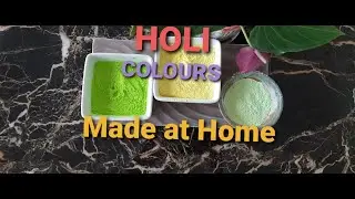 Homemade holi colours | safe colours for holi | kids safe homemade colours