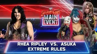 Rhea Ripley vs Asuka | WWE Match | WWE 2K25 PS5 Gameplay #wwe #rhearipley #asuka #wwe2k25 