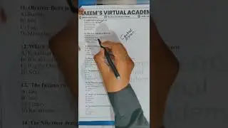Geography test -3