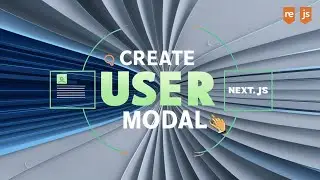 Create a User Modal Using Next Js