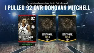 MY BEST PULL!!! 92 OVR DONOVAN MITCHELL!!! NBA LIVE MOBILE 19