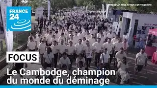 Lutte contre les mines antipersonnel : le Cambodge champion du déminage • FRANCE 24
