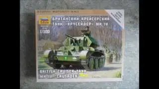 Inbox + Building Review of Zvezda 1:100 (A13) Cruiser Mk.IV