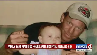 Family says man died after being released by hospital