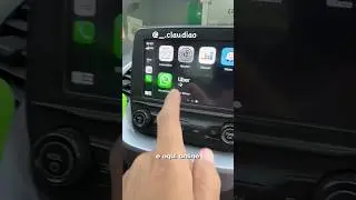 APP UBER NA TELA DA CENTRAL MULTIM&Iacute;DIA (apenas para iPhone) #claudiao #claudiosena