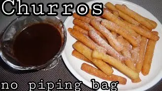 Easiest Churros without piping bag