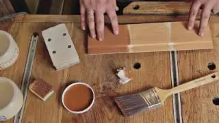 Craftsman wood finishes 10 Varnishes Grain raising problems