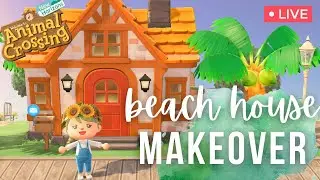 Let's Build a Surf Shop | Live Stream | Animal Crossing New Horizons