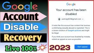 How To Recover Disabled Google Voice & Gmail Account