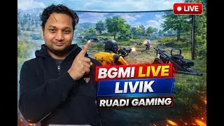 NO CAMP ❌ ONLY RUSH 🔥 BGMI LIVE CLUTCH GAMEPLAY | RuAdi Gaming