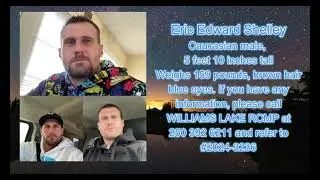 MISSING IN BC...Eric Edward Shelley