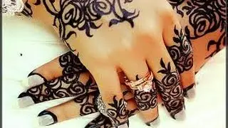 طريقه عمل الحنه لرسم الضوافر وعلى الجسم كله مع / سوبر نونه