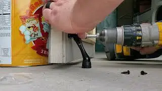 one touch spring loaded door stopper installation and review