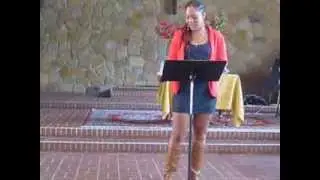 Xan West Getting Her Church On!