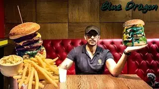 PAKISTAN&rsquo;S BIGGEST DRAGON BURGER - FOOD REVIEW by RHS