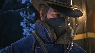Red Dead Redemption 2 - Train Heist Mission (RDR 2018) PS4 Pro