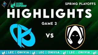 KC vs TH Game 2 Highlights | LEC Spring Playoffs 2025 | Karmine Corp vs Team Heretics by Onivia