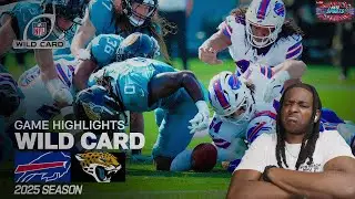 IHateSports React To Bills vs Jaguars Game Highlights | 2025 NFL Season Wild Card Round