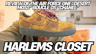 Air Force 1 &ldquo;Desert Moss&rdquo; Boucl&eacute; QS Review 👟 | Chanel Tweed Bag Inspiration Explained