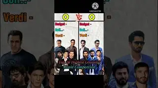 Indian Film Vs Pakistani Film Top 20 Highest Grossing Movie Comparison #indian #pakishtan #bollywood
