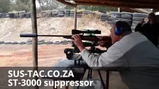 ST-3000 Suppressor tested on a 300 H&H