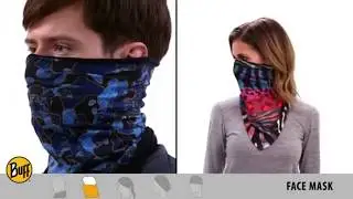 Как носить теплую бандану Buff из серии Polar Bandana