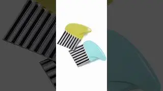 Ultimate Crinkle Cutter &ndash; Wavy Veg & Potato Slicer! #shorts